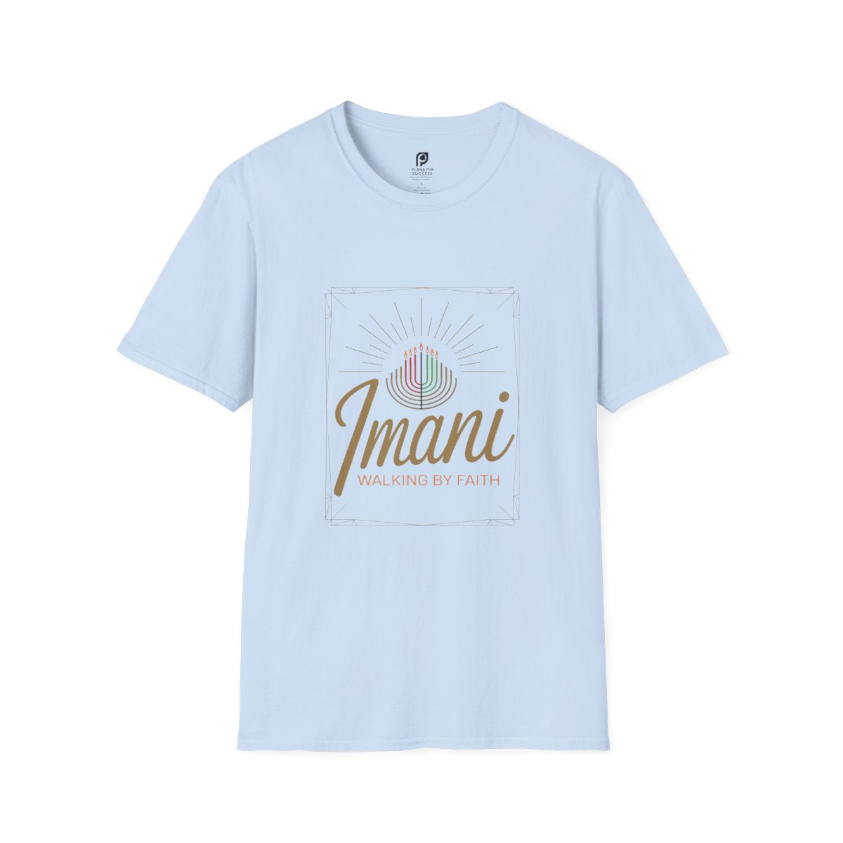 Imani Walking by Faith Adult T-shirt