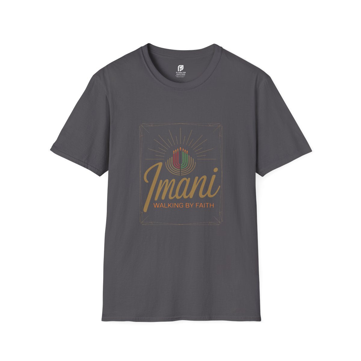 Imani Walking by Faith Adult T-shirt
