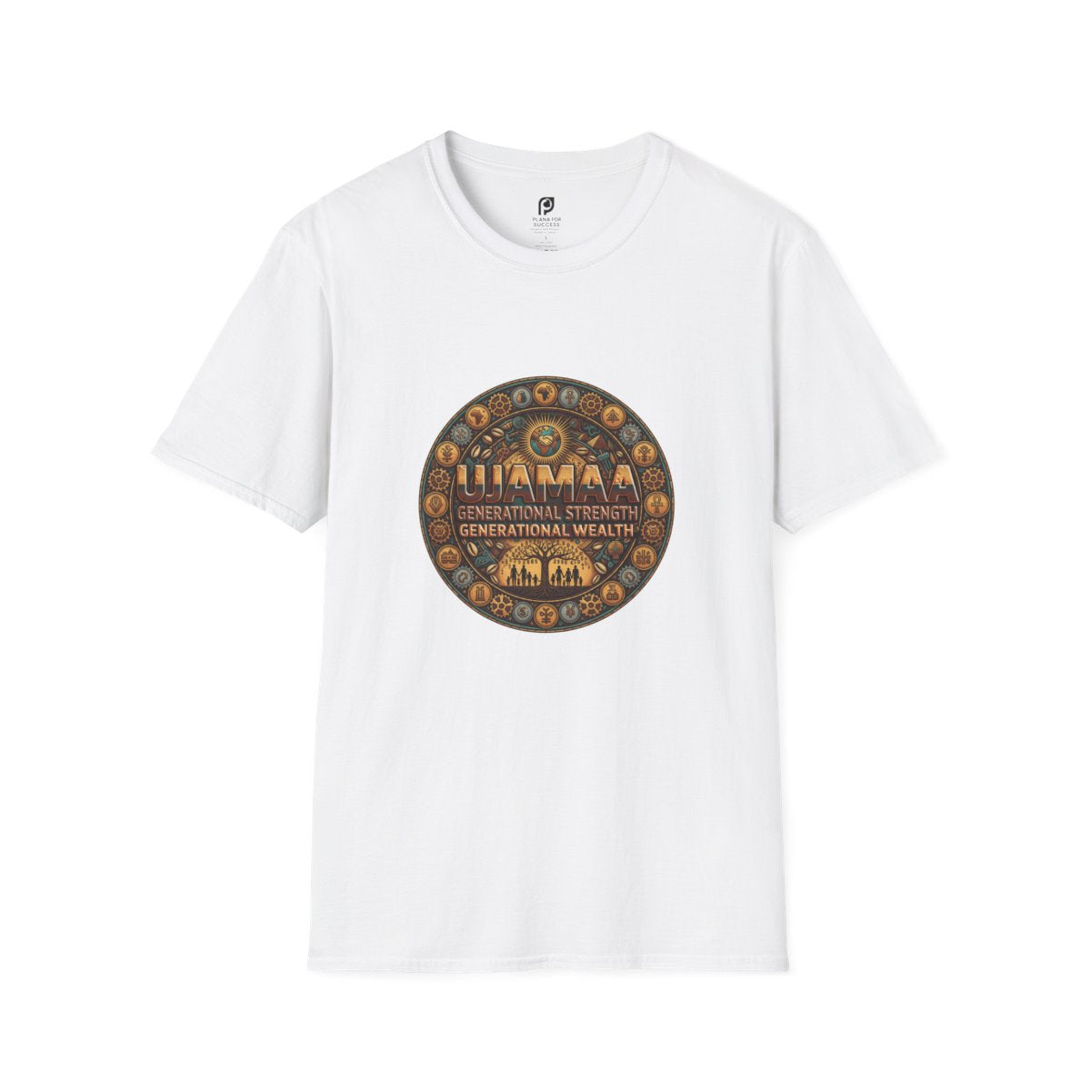 Ujamaa Generational Wealth, Generational Strength Adult T-shirt