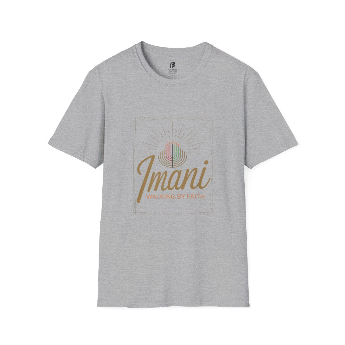 Imani Walking by Faith Adult T-shirt