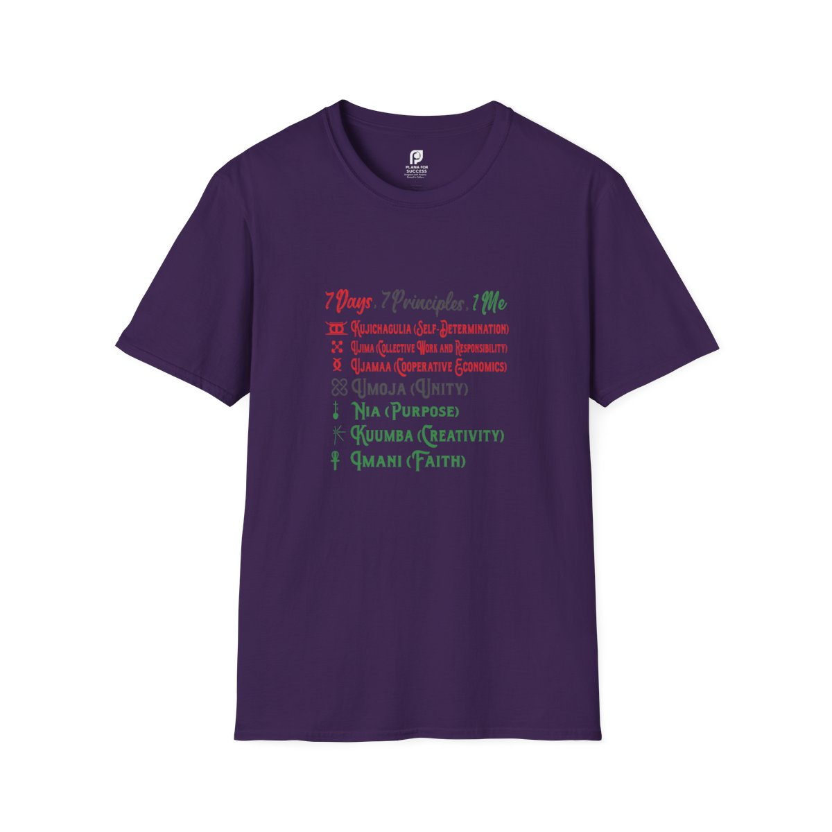7 Days, 7 Principle, 1 Me for Youth T-Shirt