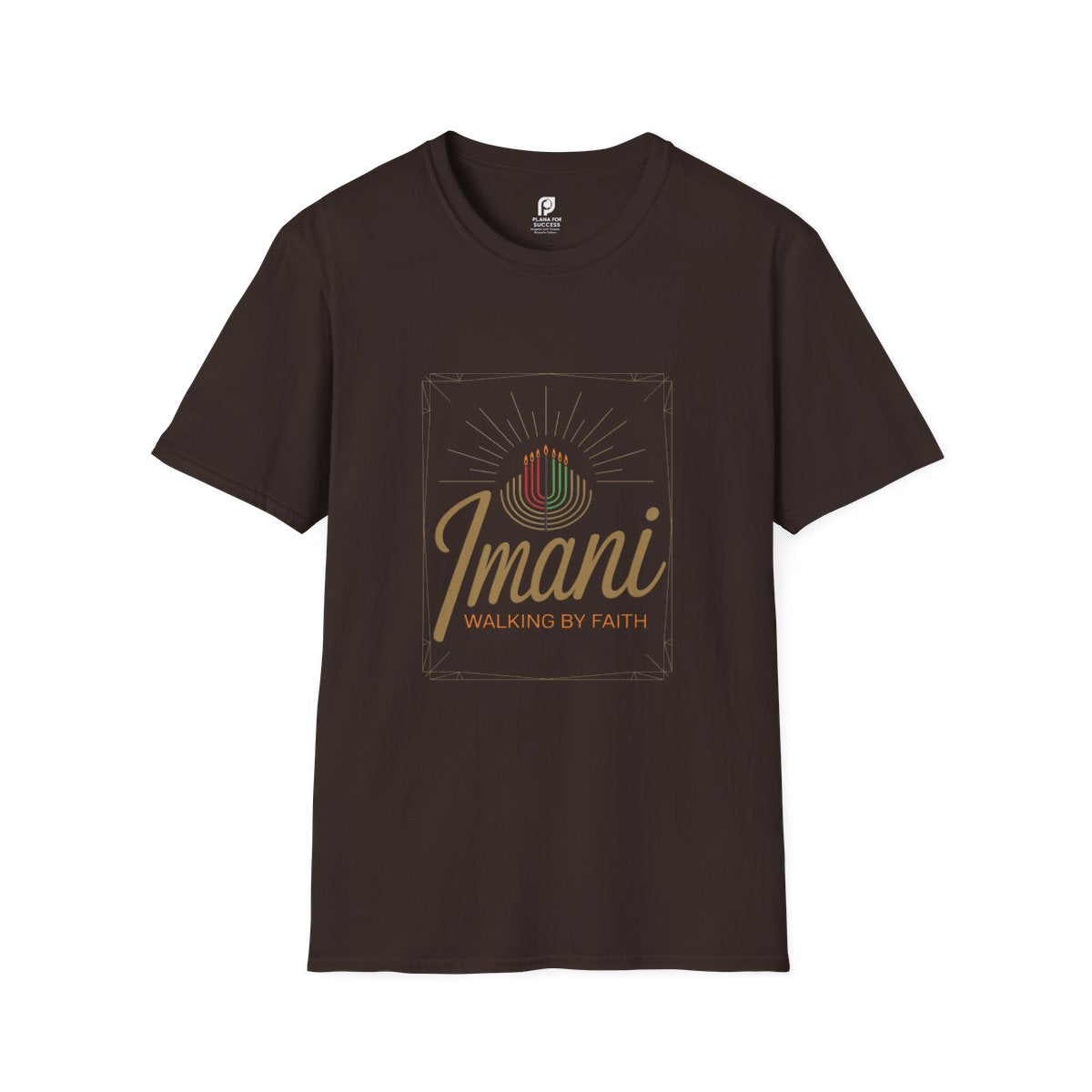 Imani Walking by Faith Adult T-shirt