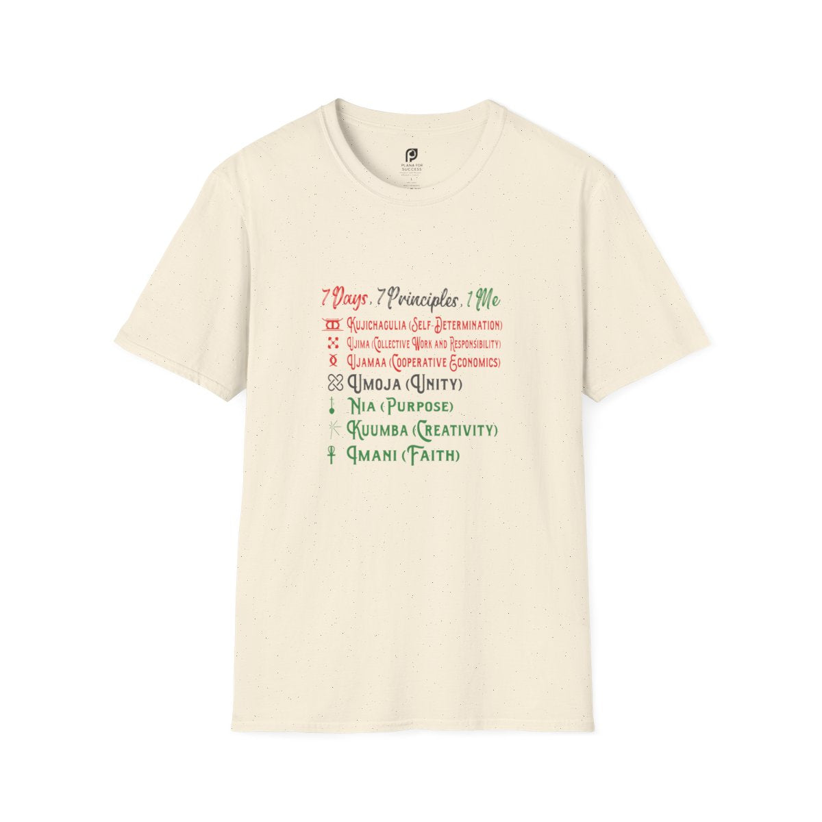 7 Days, 7 Principle, 1 Me for Youth T-Shirt