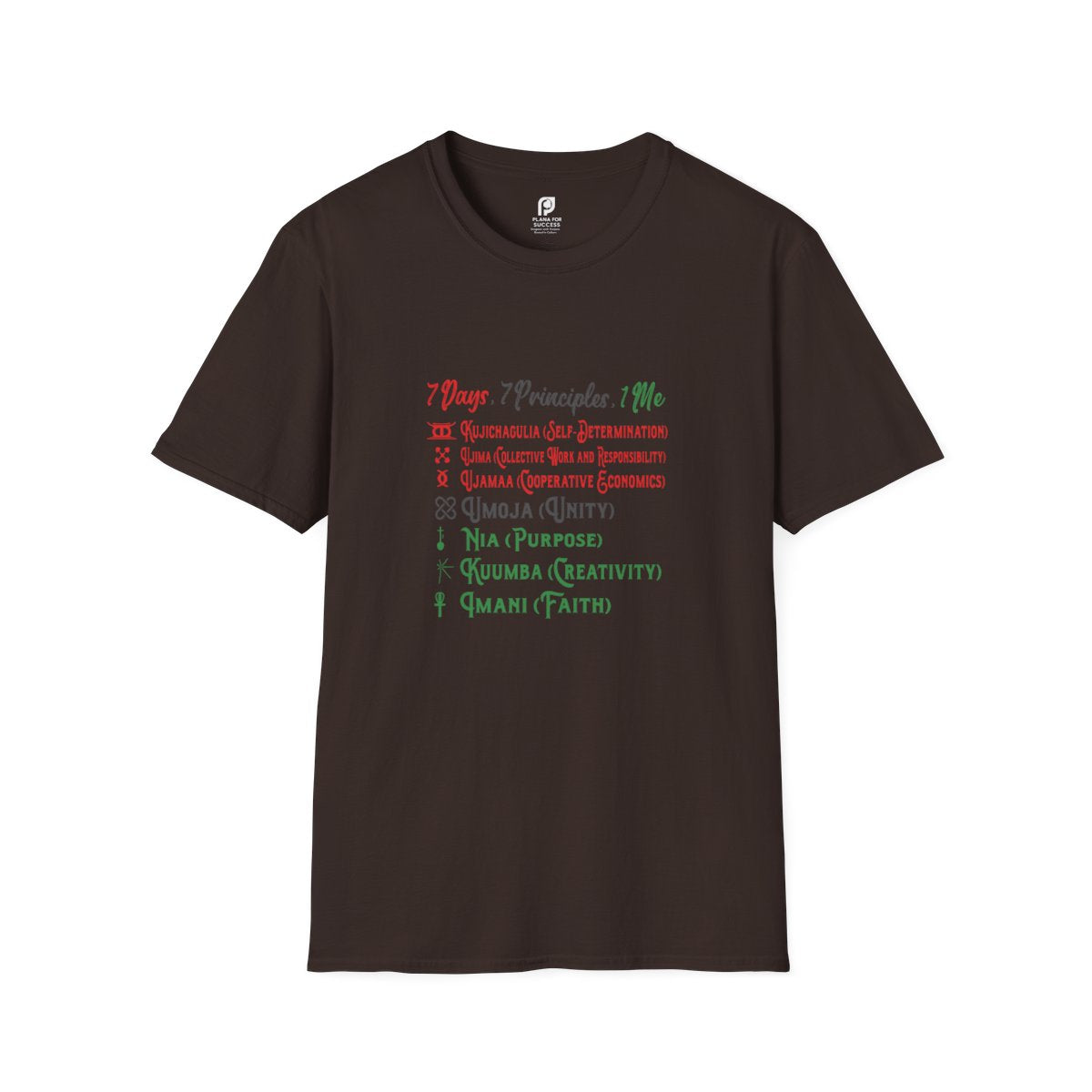 7 Days, 7 Principle, 1 Me for Youth T-Shirt